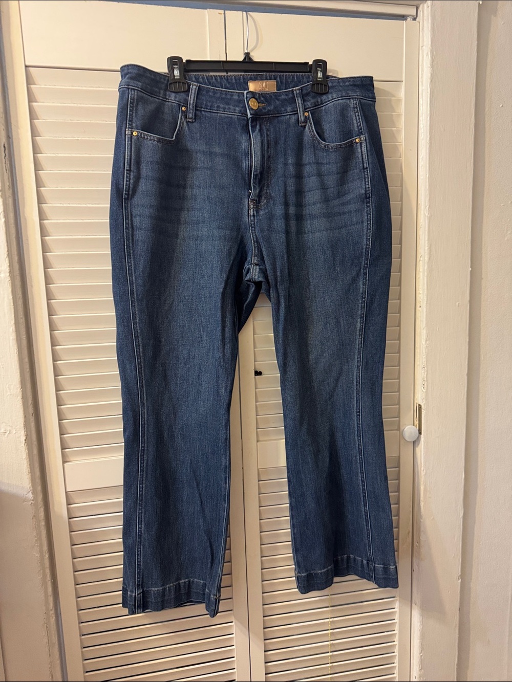 Kut from the Kloth Indigo Wide-Leg Flare Jeans
